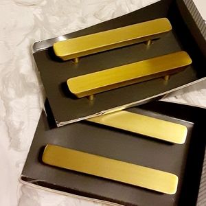 Modern Brass Knobs and Pull